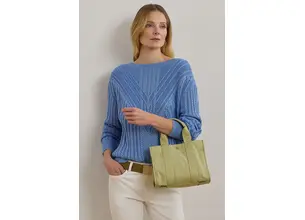Τσάντα Lauren Ralph Lauren χρώμα: πράσινο, 431962612