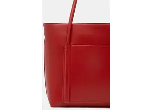 Τσάντα Calvin Klein χρώμα: κόκκινο, K60K613110