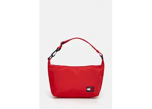 Τσάντα Tommy Jeans χρώμα: κόκκινο, AW0AW17287