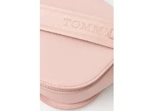 Τσάντα Tommy Hilfiger χρώμα: ροζ, AW0AW17184
