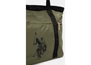Τσάντα U.S. Polo Assn. NEW SPORT CHIC χρώμα: πράσινο, BEUN55842WN1
