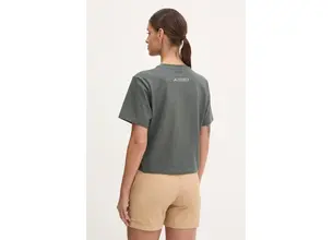 Μπλουζάκι adidas TERREX Wild χρώμα: γκρι, JI9156