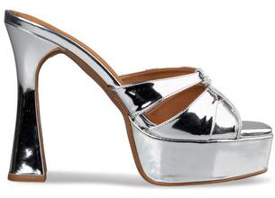 PLATFORM HEEL MULES