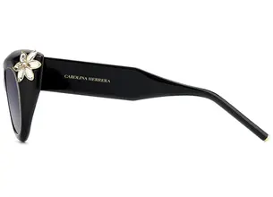 Γυαλιά ηλίου Carolina Herrera χρώμα: μαύρο