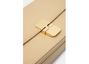 Δερμάτινη τσάντα A.P.C. Sac Grace Shoulder χρώμα: μπεζ, PXBMW.F61615