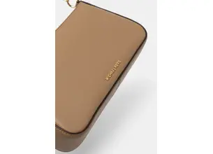 Δερμάτινη τσάντα MICHAEL Michael Kors χρώμα: καφέ, 32H3G8EW6L