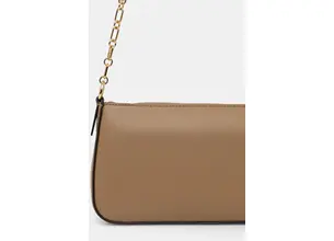 Δερμάτινη τσάντα MICHAEL Michael Kors χρώμα: καφέ, 32H3G8EW6L