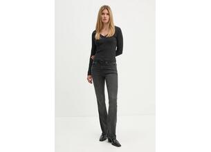 Longsleeve Levi's χρώμα: μαύρο, A8783