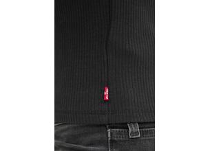 Longsleeve Levi's χρώμα: μαύρο, A8783