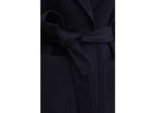 Μάλλινο παλτό MAX&Co. χρώμα: ναυτικό μπλε, 2428016024200