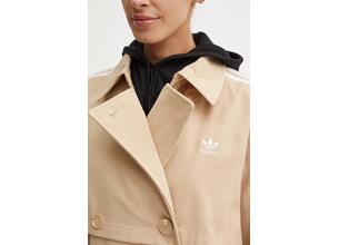 Καμπαρντίνα adidas Originals Adicolor χρώμα: μπεζ, IZ0382