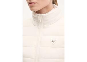 Μπουφάν Guess SOLID χρώμα: μπεζ, V4YL04 WF3X0