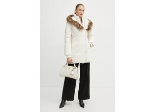 Μπουφάν Guess SYLVIE χρώμα: μπεζ, W4BL59 WG7X2