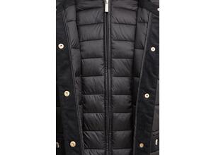 Μπουφάν MICHAEL Michael Kors χρώμα: μαύρο, 77B6682M42