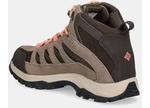 Παπούτσια Columbia Crestwood Mid Waterproof χρώμα: ναυτικό μπλε, 2099861