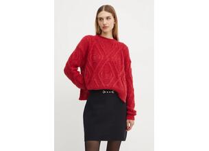 Φούστα Twinset χρώμα: μαύρο, 242TP3183