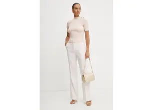 Παντελόνι Guess CARLA χρώμα: ροζ, W4YB30 WFWX2
