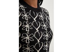 Φόρεμα Desigual COEURS χρώμα: μαύρο, 24WWVF10