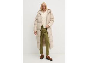 Μάλλινη ζακέτα United Colors of Benetton χρώμα: μπεζ, 1002D6879