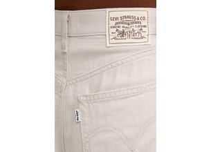 Τζιν σορτς Levi's HIGH BAGGY SHORT χρώμα: μπεζ, A9311