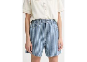 Τζιν σορτς Levi's HIGH BAGGY SHORT χρώμα: μπλε, A9311