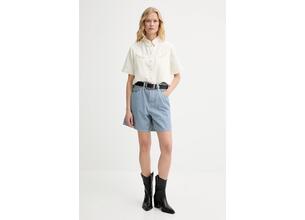 Τζιν σορτς Levi's HIGH BAGGY SHORT χρώμα: μπλε, A9311