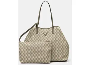 Τσάντα Guess χρώμα: πράσινο, HWJT93 44290