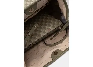 Τσάντα Guess χρώμα: πράσινο, HWJT93 44290