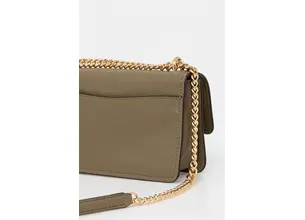 Δερμάτινη τσάντα MICHAEL Michael Kors χρώμα: μαύρο, 30T4GC7L3T