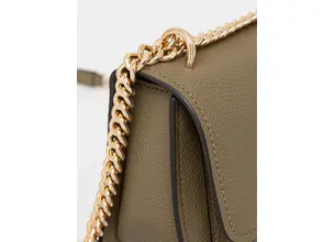 Δερμάτινη τσάντα MICHAEL Michael Kors χρώμα: μαύρο, 30T4GC7L3T
