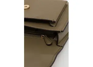 Δερμάτινη τσάντα MICHAEL Michael Kors χρώμα: μαύρο, 30T4GC7L3T