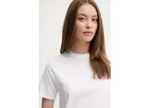 Βαμβακερό μπλουζάκι United Colors of Benetton γυναικείο, χρώμα: ροζ, 3096D102O