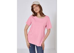 T-shirt με αφινίριστη λαιμόκοψη SM7639.4533+10