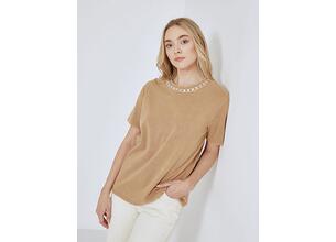 T-shirt με strass SN7590.4302+3