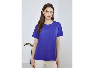 T-shirt με strass λεπτομέρειες SN7616.4538+3