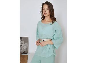 Μπλούζα βαμβακερή oversized SN7639.4161+2