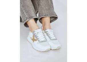 Παπούτσια αθλητικά με glitter SN7741.A123+3