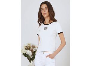 T-shirt crop με τίγρη SN7895.4287+1