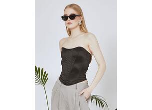 Μπλούζα strapless σατέν SN9423.4332+2