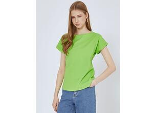T-shirt με γυριστό μανίκι SN9423.4575+7