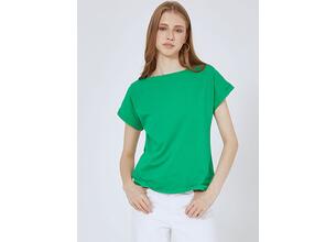 T-shirt με γυριστό μανίκι SN9423.4575+6