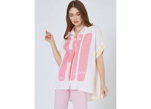 Πουκαμίσα εμπριμέ oversized SN9844.3207+1