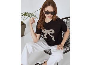T-shirt με φιόγκο SN9844.4670+2