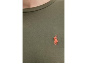 Βαμβακερή μπλούζα με μακριά μανίκια Polo Ralph Lauren χρώμα: άσπρο, 211898699