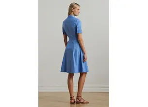 Φόρεμα Lauren Ralph Lauren χρώμα: ναυτικό μπλε, 200748950