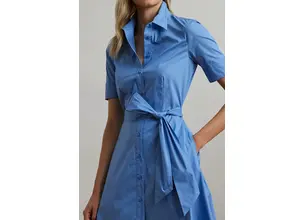 Φόρεμα Lauren Ralph Lauren χρώμα: ναυτικό μπλε, 200748950