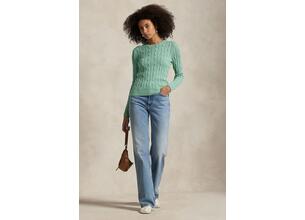 Βαμβακερό πουλόβερ Polo Ralph Lauren χρώμα: πράσινο, 211891640