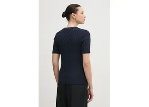 Βαμβακερό πουλόβερ Tommy Hilfiger χρώμα: ναυτικό μπλε, WW0WW38744