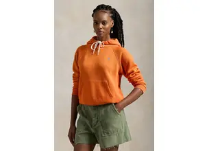 Μπλούζα Polo Ralph Lauren χρώμα: κόκκινο, με κουκούλα, 211943007