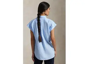 Λευκή μπλούζα Polo Ralph Lauren χρώμα: άσπρο, 211935131